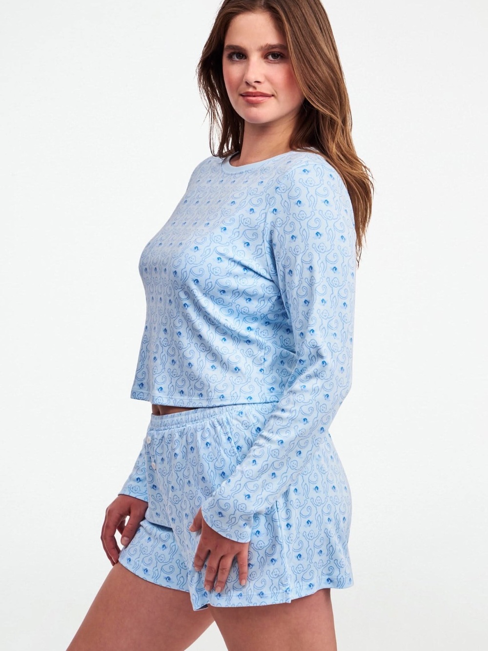 Roller Rabbit Rosebud monkey pajamas